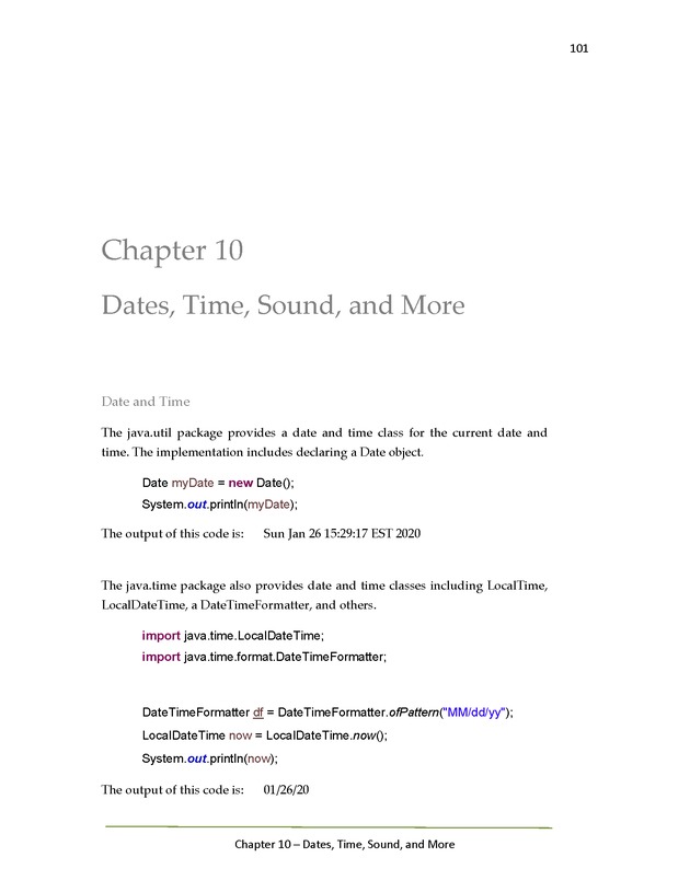 Java Programming: Basics to Advanced Concepts Advanced Programming Workshop - Page 101